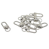 Maxbell 10 Pieces Alloy Small Swivel Clasps Lanyard Snap Hook Lobster Claw Clasp Clips Keychain Key Ring Jewelry Findings - Aladdin Shoppers