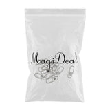 Maxbell 10 Pieces Alloy Small Swivel Clasps Lanyard Snap Hook Lobster Claw Clasp Clips Keychain Key Ring Jewelry Findings - Aladdin Shoppers