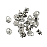 Maxbell 30 Piece Antique Silver Alloy Heart Lock Large Hole Beads with Bails Hanger Charms for DIY Necklace Bracelet Jewelry Making Beading Craft - Aladdin Shoppers