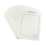 Maxbell Maxbell 20Pcs Reinforced Paper Jewelry Display Cards Showing Tags Exhibition Mini Cards For Jewelry Storage