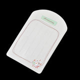 Maxbell 4x20Pcs Bird Pattern Hair Clip Display Cards Jewelry Tags Kraft Holders Papery