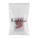 Maxbell 12 Pieces Natural Pressed Dried Flower Leaves Red Maple Leaf Embellishment for Card Making DIY Phone Case Decoration 4-4.5cm - Aladdin Shoppers