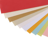 Maxbell 50 Sheets 10 Colors Metallic Pearl Shimmer Cardstock Paper Double Sided, Printer Compatible,for Weddings, Cards, Scrapbooking, Crafting, DIY - Aladdin Shoppers