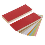 Maxbell 50 Sheets 10 Colors Metallic Pearl Shimmer Cardstock Paper Double Sided, Printer Compatible,for Weddings, Cards, Scrapbooking, Crafting, DIY - Aladdin Shoppers