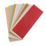 Maxbell 50 Sheets 10 Colors Metallic Pearl Shimmer Cardstock Paper Double Sided, Printer Compatible,for Weddings, Cards, Scrapbooking, Crafting, DIY - Aladdin Shoppers