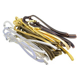 50 Pieces Vintage Beading Flat Bookmarks With Loop DIY Making Jewelry Craft