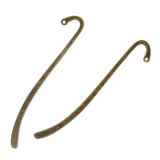 50 Pieces Vintage Beading Flat Bookmarks With Loop DIY Making Jewelry Craft