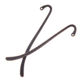 50 Pieces Vintage Beading Flat Bookmarks With Loop DIY Making Jewelry Craft