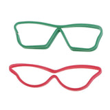 Maxbell 5 Pieces Creative Glasses Shaped Paper Clips School Office Stationery Student Supplies Multi-Color Decorative Memo Clips - Aladdin Shoppers