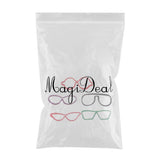 Maxbell 5 Pieces Creative Glasses Shaped Paper Clips School Office Stationery Student Supplies Multi-Color Decorative Memo Clips - Aladdin Shoppers