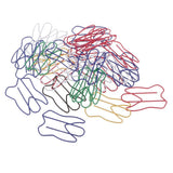 Maxbell 30 Pieces Creative Tooth Shaped Paper Clips School Office Stationery Student Supplies Multi-Color Decorative Memo Clips - Aladdin Shoppers