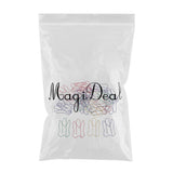 Maxbell 30 Pieces Creative Tooth Shaped Paper Clips School Office Stationery Student Supplies Multi-Color Decorative Memo Clips - Aladdin Shoppers