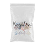 Maxbell 30 Pieces Mixed Color Airplane Paper Clips Creative Office Clips Envelope Stationery DIY Kits - Aladdin Shoppers