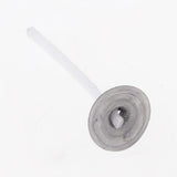 Maxbell 200 Pieces Aluminium Tea Light Case Containers & 200pcs 3cm Candle Wick