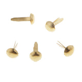 Maxbell Maxbell 200 Pieces Mini Brads Gold Round Brad Pastel Brads for Scrapbooking Crafts Making Stamping and DIY Office Supplies