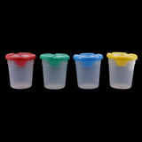 Maxbell Art Supply 4 Piece Children No Spill Paint Cups with Colored Lids for Kids Painting Drawing Tools - Aladdin Shoppers