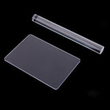 Maxbell 20cm Acrylic Rolling Pin Rod Bar Clay Dough Roller Sculpey Polymer Clay Sculpture Tools Art Craft Accessory Baking Cake Tools - Aladdin Shoppers