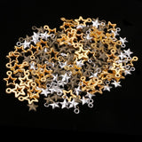 Maxbell 150x Retro Alloy Star Charms Pendant For Crafting Jewelry Making Accessories - Aladdin Shoppers