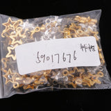 Maxbell Maxbell 150x Retro Alloy Star Charms Pendant For Crafting Jewelry Making Accessories