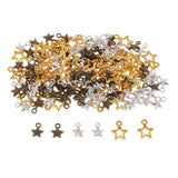 Maxbell 150x Retro Alloy Star Charms Pendant For Crafting Jewelry Making Accessories - Aladdin Shoppers