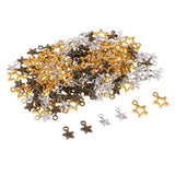 Maxbell 150x Retro Alloy Star Charms Pendant For Crafting Jewelry Making Accessories - Aladdin Shoppers