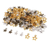 Maxbell 150x Retro Alloy Star Charms Pendant For Crafting Jewelry Making Accessories - Aladdin Shoppers