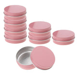 Maxbell 8 Pieces 60ml Pink Empty Aluminum Jars Refillable Cosmetic Pot Bottle Ointment Cream Sample Food Packaging Containers Screw Cap - Aladdin Shoppers