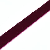 Maxbell 2 Roll 5 Yards 1" Wide Velvet Ribbon Roll for Crafts DIY Hair Bow Clip