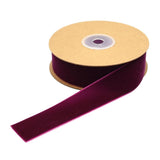 Maxbell 2 Roll 5 Yards 1" Wide Velvet Ribbon Roll for Crafts DIY Hair Bow Clip