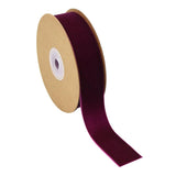 Maxbell 2 Roll 5 Yards 1" Wide Velvet Ribbon Roll for Crafts DIY Hair Bow Clip