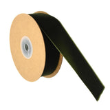 Maxbell 2 Roll 5 Yards 1" Wide Velvet Ribbon Roll for Crafts DIY Hair Bow Clip