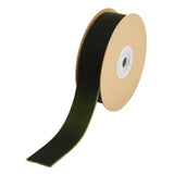 Maxbell 2 Roll 5 Yards 1" Wide Velvet Ribbon Roll for Crafts DIY Hair Bow Clip