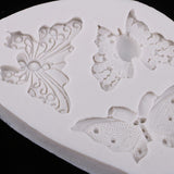 Maxbell Butterfly Silicone Cake Mold Fondant Chocolate Candy Decor Mould Baking Tool - Aladdin Shoppers