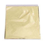 Maxbell 100 Sheets Imitation Gold Leaf for Arts, Gilding Crafting, Painting, Gold Decoration, Artistic Work, 5.5 by 5.5 Inches - Aladdin Shoppers