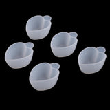 Maxbell 9 Pieces Silicone Resin Measuring Mixing Cup DIY Jewelry Resin Glue Tool Set