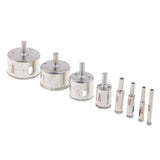 Maxbell Diamond Drill Bits Hole Saw Drill Bits Hollow Extractor Remover Tools with 4Pcs, Diamond Coating for Glass, Ceramics, Porcelain, Tile, Marble(6-50mm) - Aladdin Shoppers