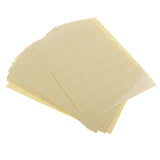 Maxbell Pack of 30 Pieces 25mm Round Clear White Coding Circle Dot Labels, 21.5 x 16 cm / 8.46 x 6.30 inch - Aladdin Shoppers