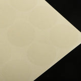 Maxbell Pack of 30 Pieces 25mm Round Clear White Coding Circle Dot Labels, 21.5 x 16 cm / 8.46 x 6.30 inch - Aladdin Shoppers