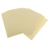 Maxbell Pack of 30 Pieces 25mm Round Clear White Coding Circle Dot Labels, 21.5 x 16 cm / 8.46 x 6.30 inch - Aladdin Shoppers
