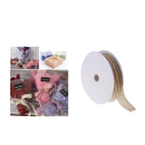 15 Yard 28mm Mixed Color Jute Hessian Burlap Ribbon Rustic Weddings Belt Strap Craft - Aladdin Shoppers