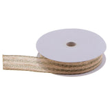 15 Yard 28mm Mixed Color Jute Hessian Burlap Ribbon Rustic Weddings Belt Strap Craft - Aladdin Shoppers