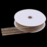 15 Yard 28mm Mixed Color Jute Hessian Burlap Ribbon Rustic Weddings Belt Strap Craft - Aladdin Shoppers
