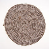 50 Meters Natural Burlap Ribbon Fabric Jute Crafts For Wedding Event Decor, Home DIY Decoration - Aladdin Shoppers