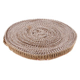 50 Meters Natural Burlap Ribbon Fabric Jute Crafts For Wedding Event Decor, Home DIY Decoration - Aladdin Shoppers
