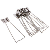 Maxbell 10 Piece Metal Picture Photo Frame Display Stand Pedestal Back Support Holder Hardware Accessories Tool 15x5cm - Aladdin Shoppers