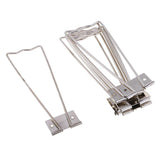 Maxbell 10 Piece Metal Picture Photo Frame Display Stand Pedestal Back Support Holder Hardware Accessories Tool 15x5cm - Aladdin Shoppers