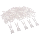 Maxbell 50Pcs Photo Frame Backs Plastic Display Stand Easel Plate Display Photo Holder Stand for Display Picture Frames, Painting and Art Crafts - Aladdin Shoppers
