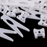 Maxbell 50Pcs Photo Frame Backs Plastic Display Stand Easel Plate Display Photo Holder Stand for Display Picture Frames, Painting and Art Crafts - Aladdin Shoppers