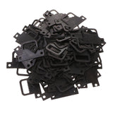 Maxbell 100 Pieces Sawtooth Picture Frame Hanging Hangers Double Hole Hanging Hooks for Home Decoration Creative Picture Frame Hanging - Aladdin Shoppers