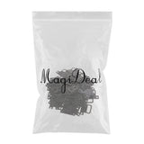 Maxbell 100 Pieces Sawtooth Picture Frame Hanging Hangers Double Hole Hanging Hooks for Home Decoration Creative Picture Frame Hanging - Aladdin Shoppers